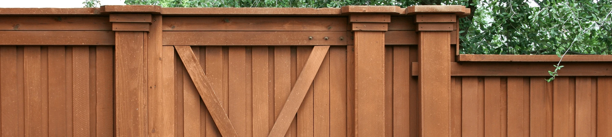 Wood fence Wood fence